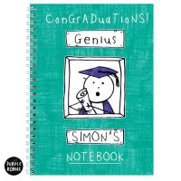 Personalised Purple Ronnie A5 Graduation Notebook Extra Image 1 Preview